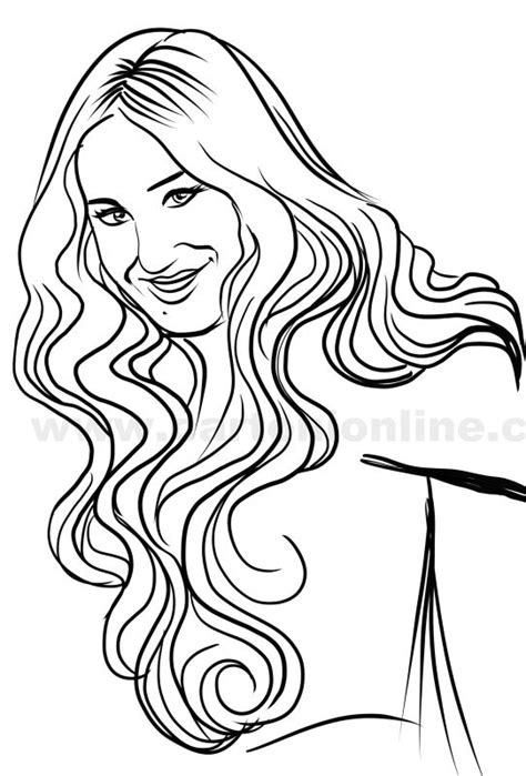 Sarah Sanderson from Hocus Pocus coloring page