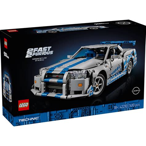 LEGO® Technic 2 Fast 2 Furious Nissan Skyline GT-R (R34) Car - AG LEGO ...