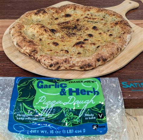 Testing: Trader Joes Garlic And Herb Pizza Dough - Satisfying Slice