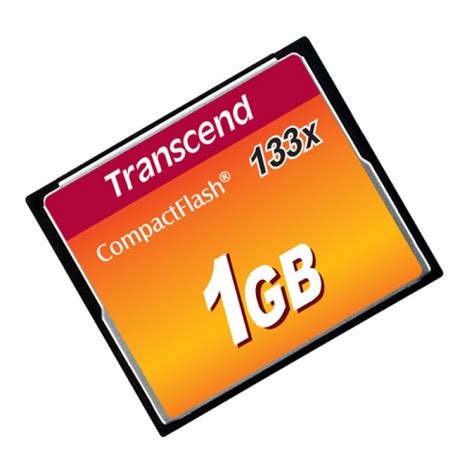 Buy Transcend CompactFlash 133x 1GB Flash Card at Best Price in India ...