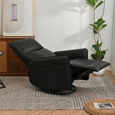 Floor Recliner Chair, 360° Swivel Nursery Rocking Chair Game Lounge ...