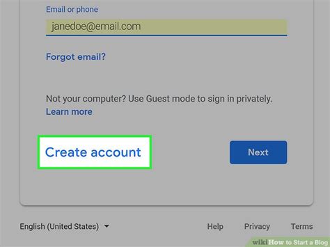Image result for Blog Account Create
