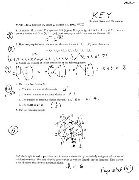 Quiz 2 Questions with Resolution - Applied Combinatorics | MATH 3012 ...