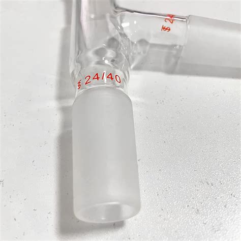 Starfa lab Glass 3 Way Distilling Adapter with 24/40 Joints for India ...