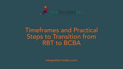 Can an RBT Become a BCBA?