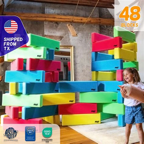 RIWI® XXL Building Blocks! – Endless Play, Big Creativity, Safe for Your Home! – RIWI Buildit US