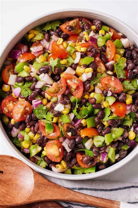 Healthy Black Bean Salad Recipe - The Best You'll Ever Try!