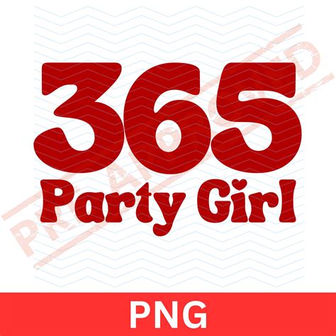 365 Party Girl Baby PNG - Etsy
