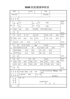 入职体检报告数据怎么分析 - 知乎