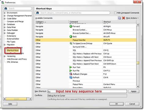 Image result for Oracle SQL Developer Shortcuts