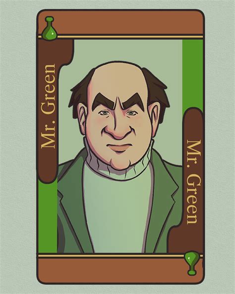 Clue Characters Mr Green