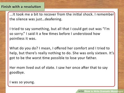 Image result for Character Monologue Examples