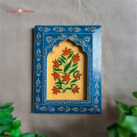 Hand-Painted Wooden Frame – Pretty Homes India