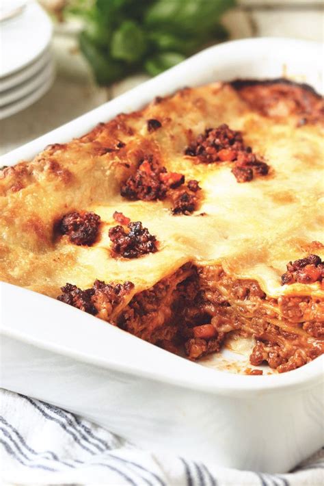 Mince Lasagne   Recipe   Quorn mince, Quorn, Food recipes