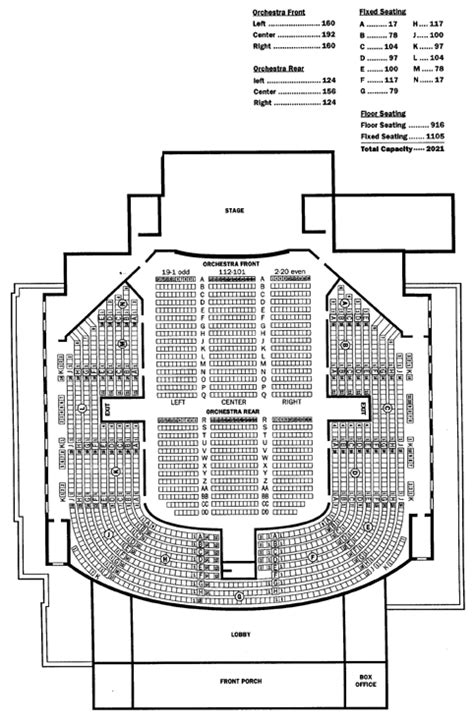 Standard Seating Map | City of Santa Cruz
