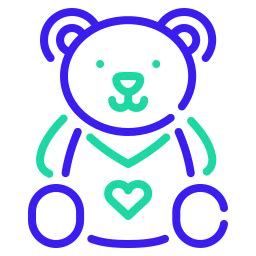 Stuffed animal - Free kid and baby icons