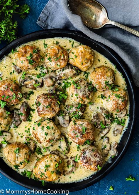 skinnytaste beef stroganoff meatballs