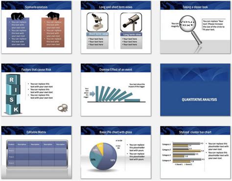 Image result for Template PowerPoint Risk Graphs