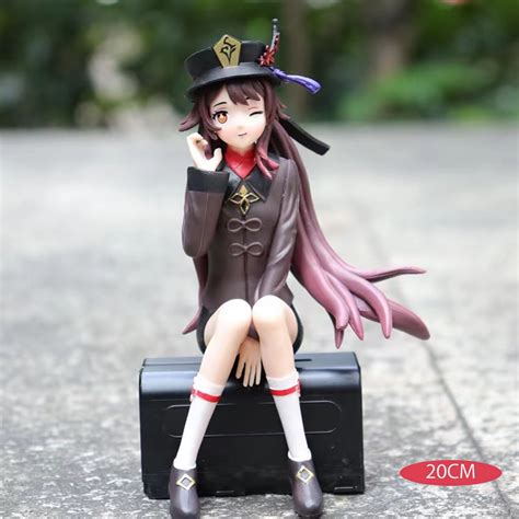 Genshin Impact Figure Hu Tao Figure Game Character Sculpture for Home ...