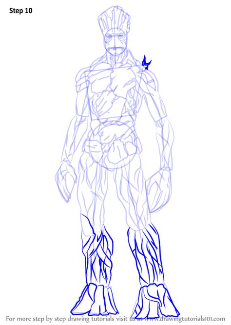 Image result for How to Draw Groot Step by Step