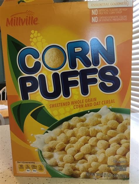 Puff Corn Cereal at Tracy Swiderski blog