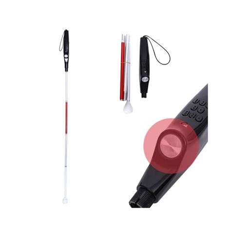 Tavkomco Voice Folding Cane - Intelligent Telescopic Walking India | Ubuy