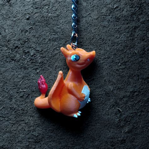 Fire Dragon Buddy| 3D Printed Pocket Buddy Keychain – The Niva Store