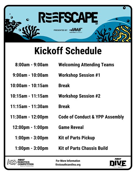 FIRST Robotics Competition | Reefscape Kickoff — FIRST South Carolina