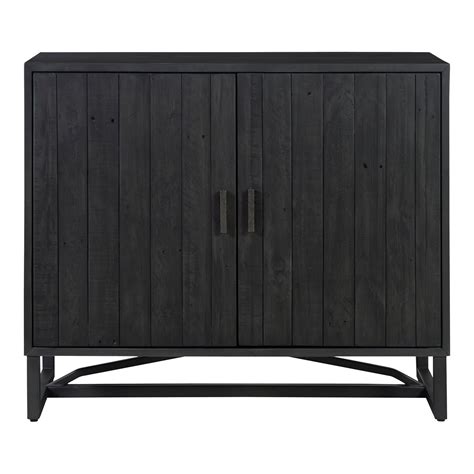 Moe's Home Collection Sierra Cabinet Wood Black - Walmart.com