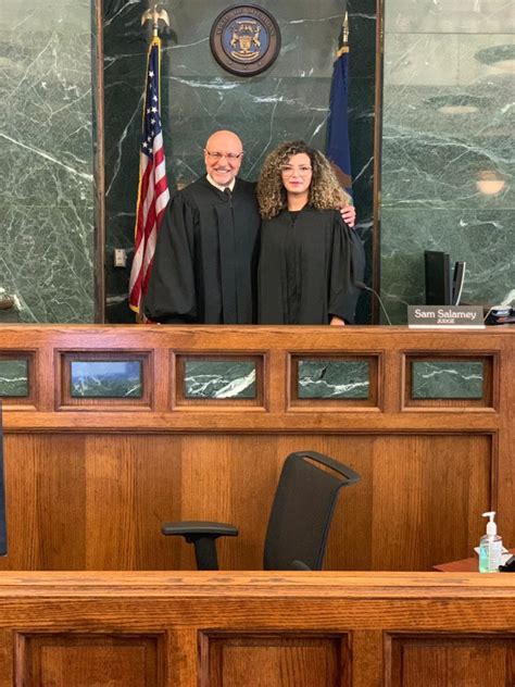 Local attorney Rula Aoun sworn in as Dearborn's 19th District Court ...
