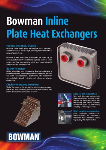 Shell and Tube Heat Exchangers for - Bowman - PDF Catalogs | Technical ...