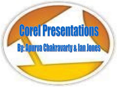 Corel Presentations 的图像结果