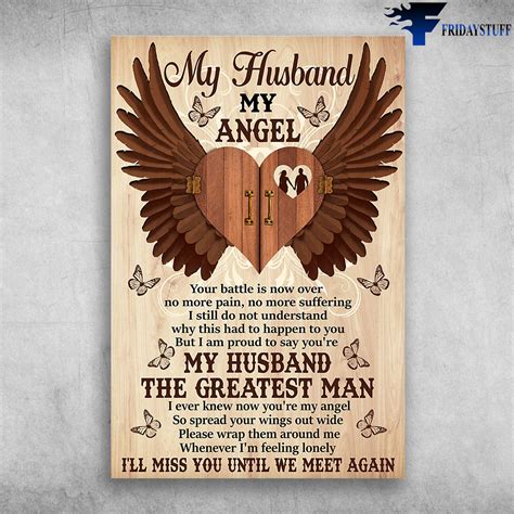The Door To The Heart - My Husband My Angel, Your Battle Is Now Over ...