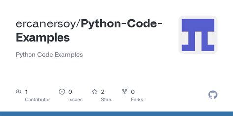 Python Code Examples 的图像结果