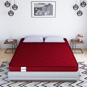 DUROFEEL Starline Dual Plus 4 inch King High Density (HD) Foam Mattress ...