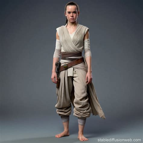 Barefoot Rey Skywalker | Stable Diffusion Online