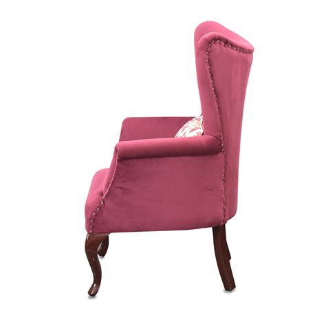 Orchid 1 Lounge Chair by Zorin in Wine Color | Online Furniture at Zorin
