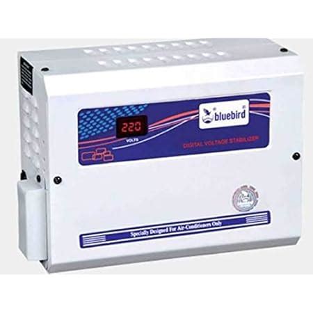 BLUEBIRD Digital STABILIZER 4KVA (100V-285V) Copper (Valid Upto 1.5ton ...