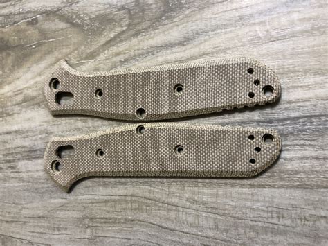 Benchmade 940-1 / 940-2 Sage Green Canvas Micarta Custom Scales ...