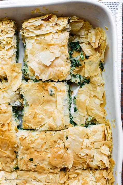 Comida Grega Spanakopita Easy Greek Spinach Pie (Traditional