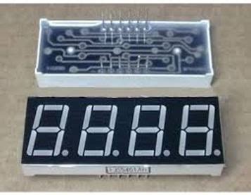 4 Digit 7-Segment Display Arduino 的图像结果