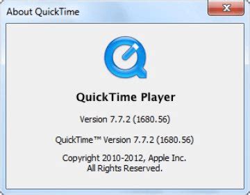 QuickTime 7.1 Download (Free) - QuickTimePlayer.exe