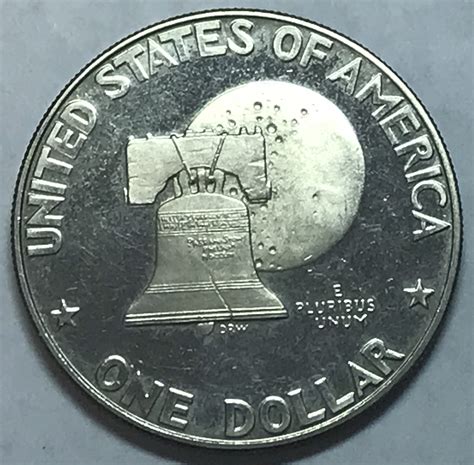 1776-1976-S Bicentennial Eisenhower Dollar - Circulated Proof Condition ...