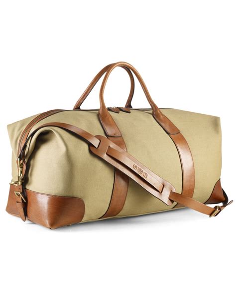 Lyst - Polo Ralph Lauren Core Canvas Duffle Bag in Natural for Men