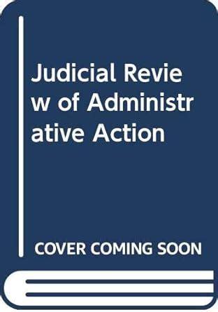 Buy Judicial Review of Administrative Action Book Online at Low Prices ...