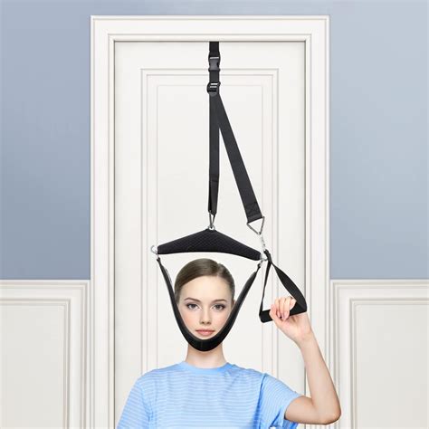 Amazon.com: Gueaemt Neck Stretcher Cervical Traction Device for Home Use,Over The Door Neck ...