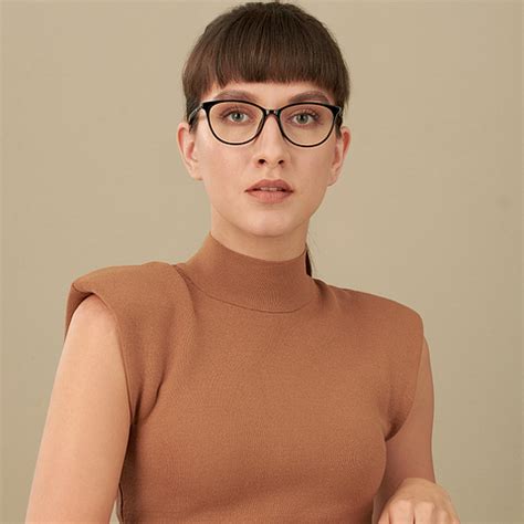 Buy Black Full Rim Cat Eye Lenskart Air Essentials LA E11583-C2 Eyeglasses