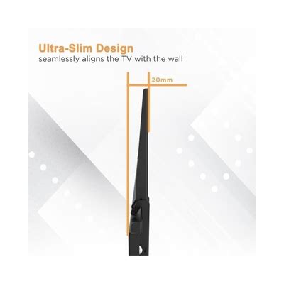 ShopSmartDeals Ultra Slim Flat TV Wall Mount Bracket for LG 55 India | Ubuy