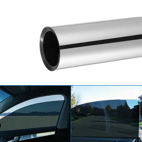 Buy 20x10FT Uncut Roll Window Mirror Silver Chrome Tint Film Car ...