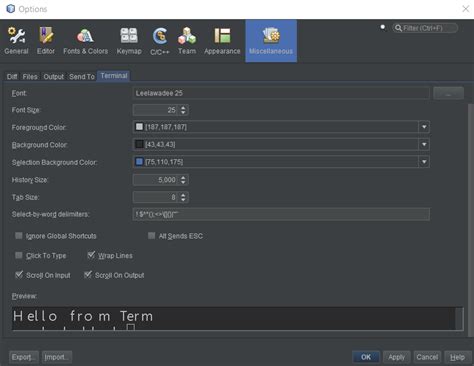 NetBeans Output Format Underline 的图像结果